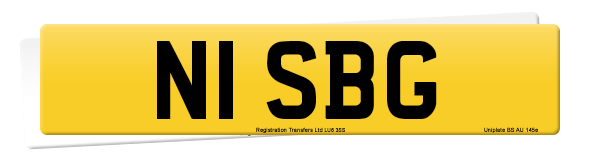 Registration number N1 SBG